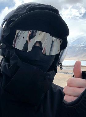 户外登山骑行防护墨镜男水银反光运动跑步防风自行车护目太阳镜女