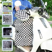 适用于NWF N25LA防风被棋盘格车头挡风防水加绒.冬季 摩托车