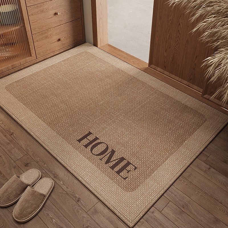 侘寂风入户门地垫大门口进门防滑脚垫耐脏除尘家R用玄关地毯门垫,居家布艺,入户地垫,淘宝优惠券,粉丝福利购,淘宝优惠卷
