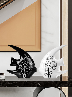 现代家居陶瓷装饰品客厅酒柜工艺品摆设创意房间卧室个性饰品