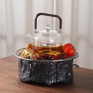 玻璃茶壶煮茶器 围炉煮茶室内家用网红全套电陶炉煮茶花茶茶具套装