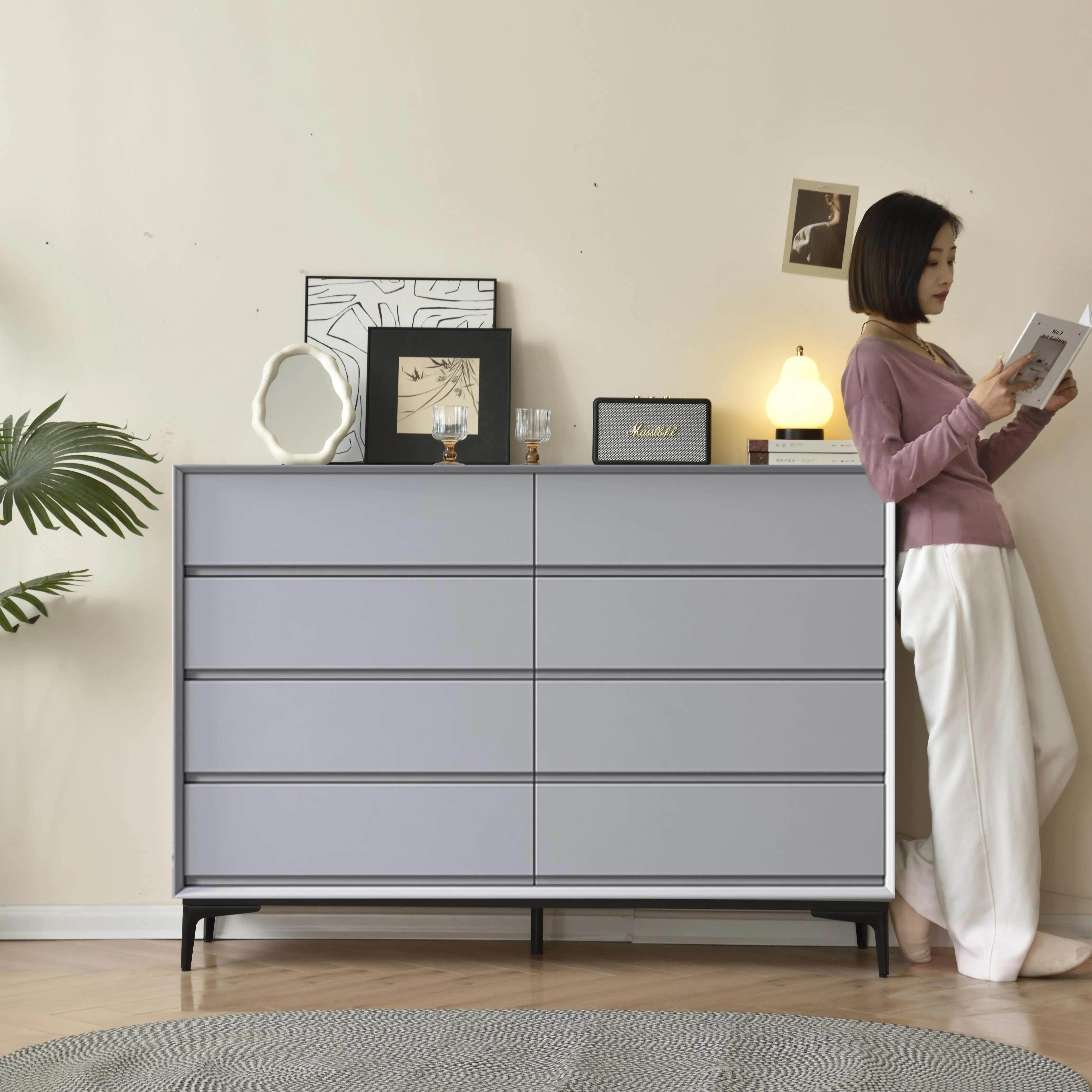 北欧实木斗柜现代简约八斗柜卧室客厅储物柜多层抽屉收纳柜环保柜,住宅家具,斗柜,淘宝优惠券,粉丝福利购,淘宝优惠卷