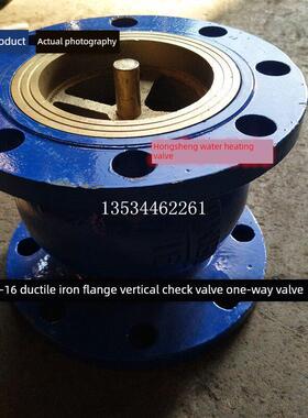 Hc41X-16球形墨管止回阀垂直夹式消音止回阀法兰单向阀