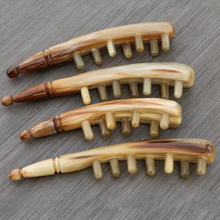 18CM 家用头疗梳子护理清洁头皮女士梳头发梳圆形宽齿梳齿加厚16