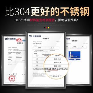 316不锈钢锅勺漏勺套KT160245房家用盛汤稀饭勺子厨防烫加深 火装
