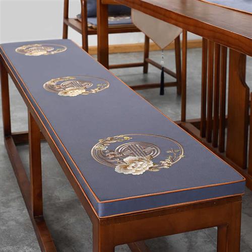 红木长板凳垫沙发坐垫中式实木长椅长凳垫子换鞋凳长条茶椅垫座垫