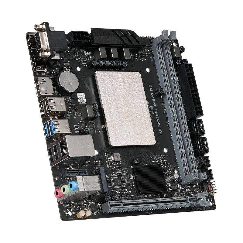 尔英板载CPU套装ITX版型i7-11800HE i5-11500H正式处理器台式主板
