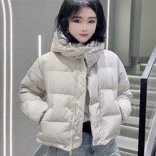2025冬季小个子女生羽绒棉服女短款免洗棉衣蓬松过冬保暖厚款棉袄