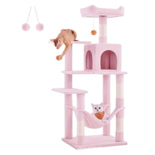 剑麻猫爬架中型稳固猫窝猫树抓板一体架子猫玩具台猫抓柱猫咪用品