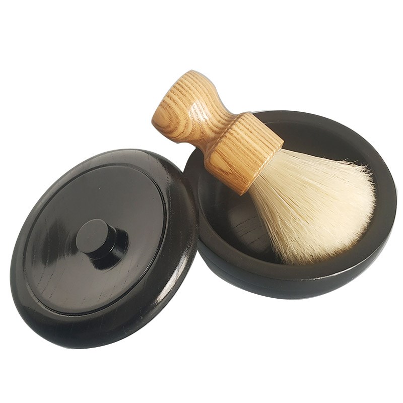 帝诗男士实木剃须碗剃须皂打泡碗剃须膏泡沫碗刮胡碗剃头碗