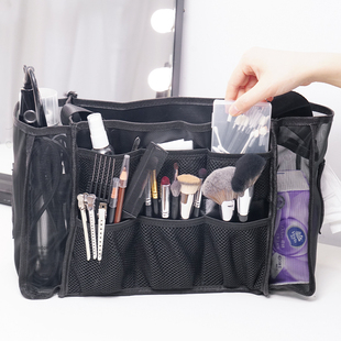化妆师跟妆补妆刷包剧组现场腰包外景斜挎便携可背大容量分格收纳