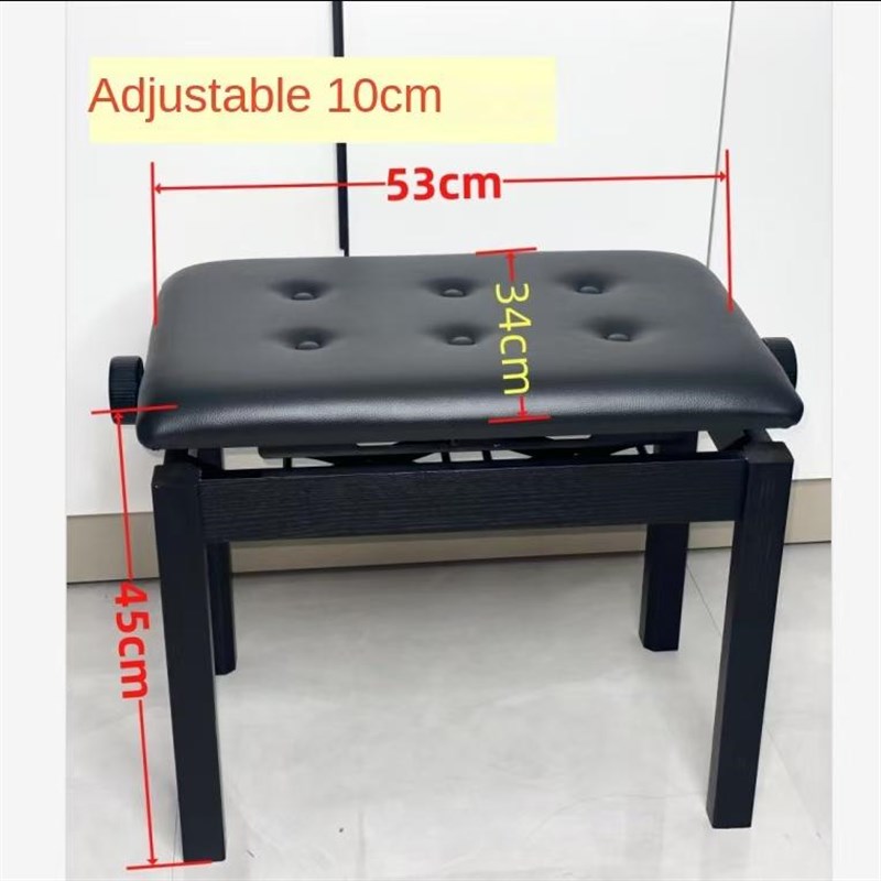 升级款实木琴凳钢琴凳可升降键盘凳单人钢琴升降凳子电子琴椅子凳
