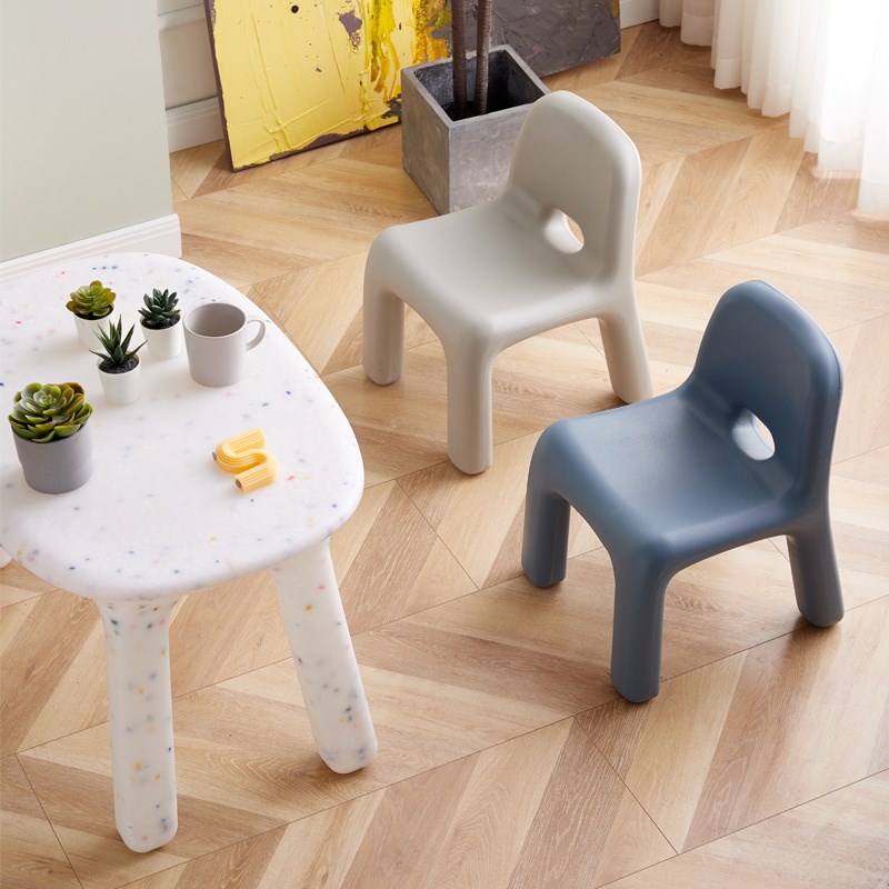 儿童椅成长椅塑料椅子宝宝餐椅靠背椅小椅子幼儿园椅加厚款矮凳子