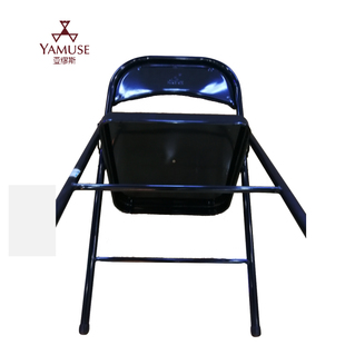 [实体店]学校音乐厅剧院折叠钢制单人加厚皮革座椅提琴演奏椅琴凳