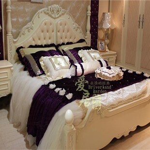 样板房样板间多件套 床上用品婚庆床品套件软装 奢华豪华欧式 法式