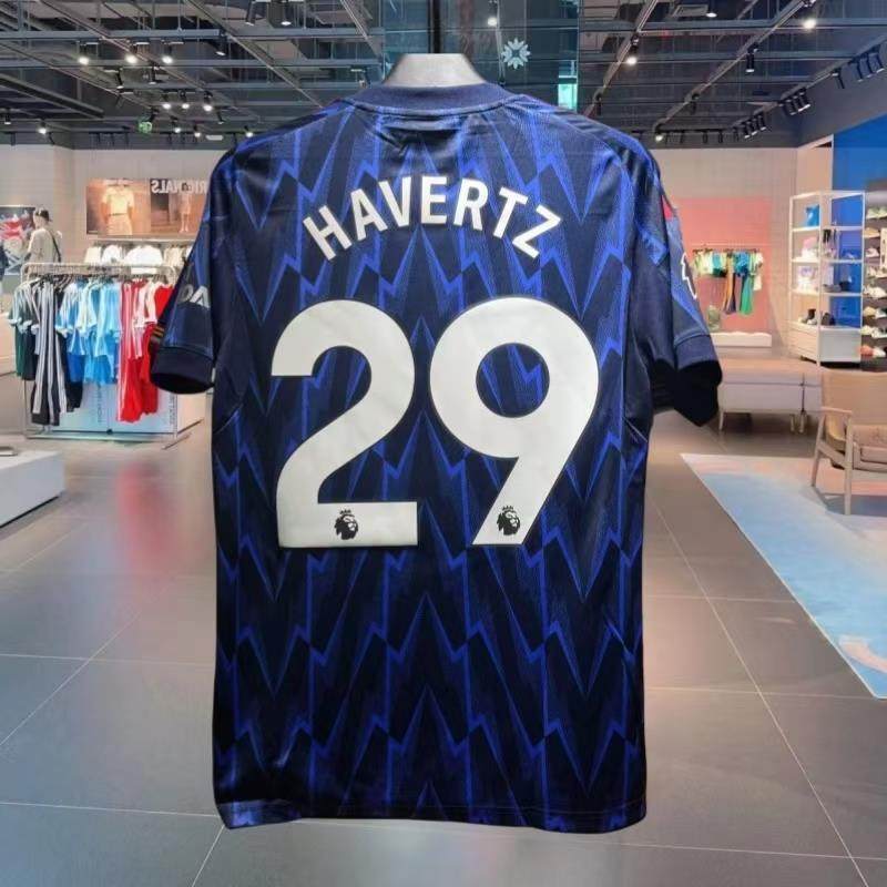 25-26阿森纳客场球衣赖斯厄德高萨卡萨利巴哈弗茨短袖足球服正版