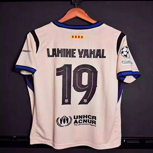 2526新赛季巴萨客场球衣拉什福德加维科比佩德里德容亚马尔足球服