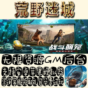 荒野迷城gm手游单机不BT福利礼包码满级VIP道具成品号