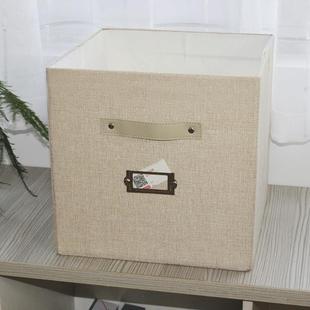 学校园定制收纳盒尺寸订做带标签框抽屉式布艺水洗折叠储物整理箱
