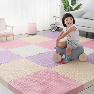 泡沫地垫防滑爬行垫加厚地毯卧室儿童客厅拼图地板垫子拼接爬爬垫