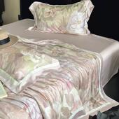 轻奢高端100S天丝夏凉被四件套数码 印花夏天凉感裸睡可水洗空调被