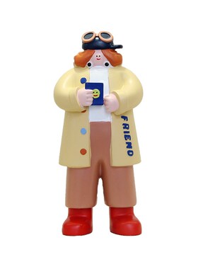 ins 面包人摆件客厅酒柜装饰品蛋糕店咖啡馆吧台人物摆设开业送礼