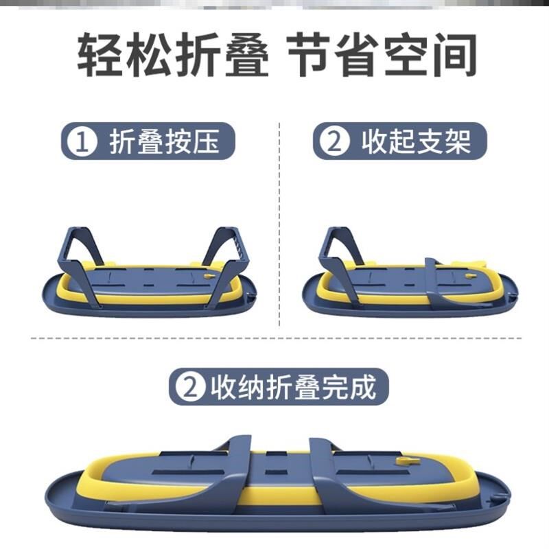 婴儿洗澡盆儿新生初生可折叠儿童0到一3岁以上浴盆加大号宝宝小童