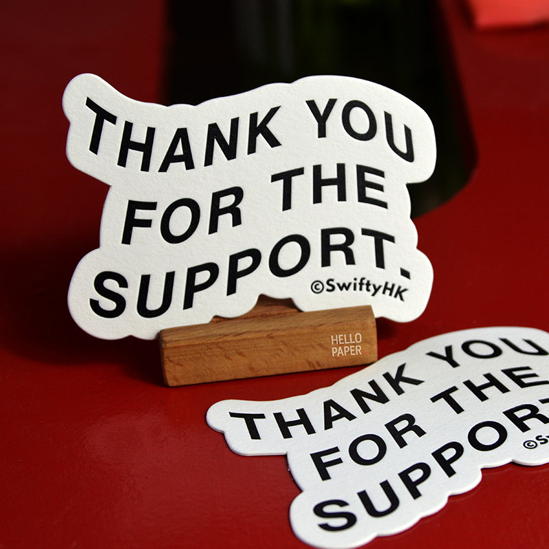 感谢卡定制设计售后服务卡片员工入职生日婚礼伴娘高级印刷制作