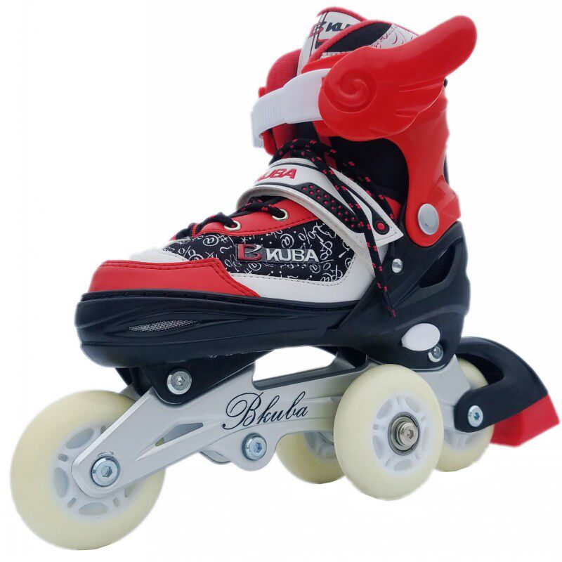 3岁到10岁三轮儿童闪光轮滑溜冰鞋6岁小孩防摔旱冰鞋8岁双排初学