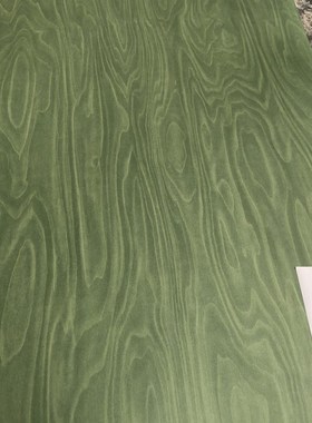 绿色木纹贴面防火板美耐板耐火板饰面板Q绿彩桦木免漆室内
