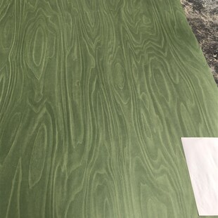 绿色木纹贴面防火板美耐板耐火板饰面板Q绿彩桦木免漆室内