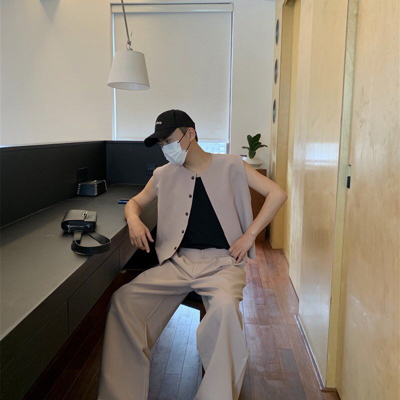 晨树【8/1早10点上新】小众马甲西裤套装 时装高级感挺括套装