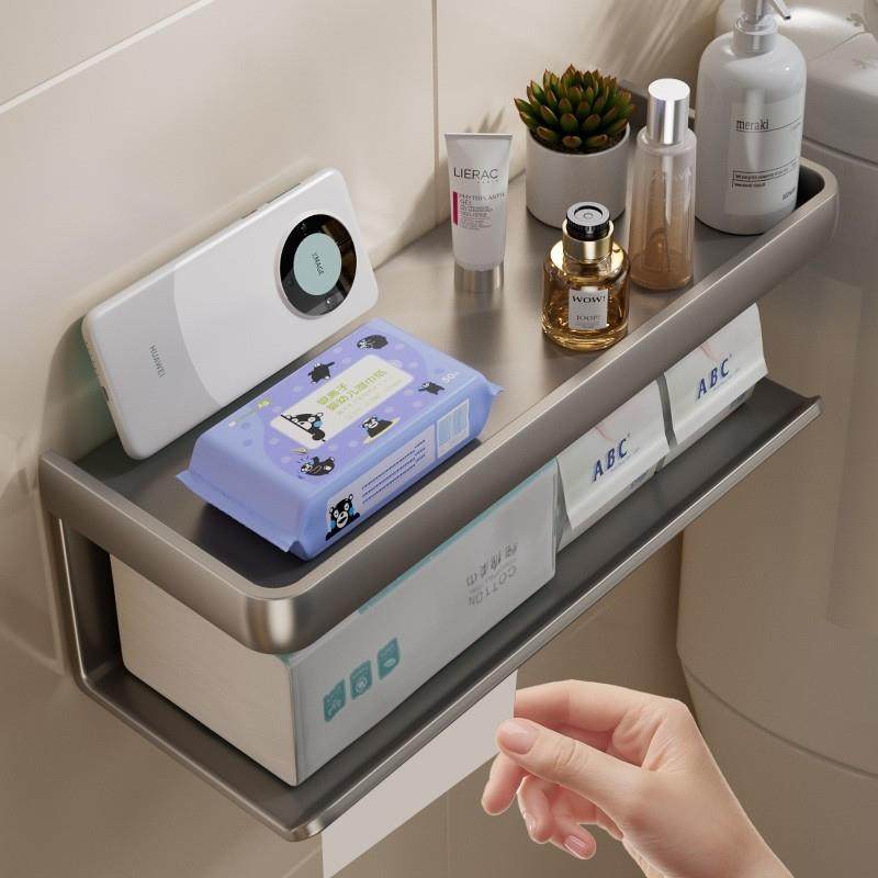 化妆室卫生纸盒厕所纸巾盒卫生纸置物架纸巾架卫生纸盒手机架子收,家庭/个人清洁工具,卷纸器/纸巾架,淘宝优惠券,粉丝福利购,淘宝优惠卷