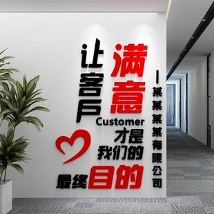 房产中介门店布置办公室墙面背景装饰企业文化公司激励志销售墙贴
