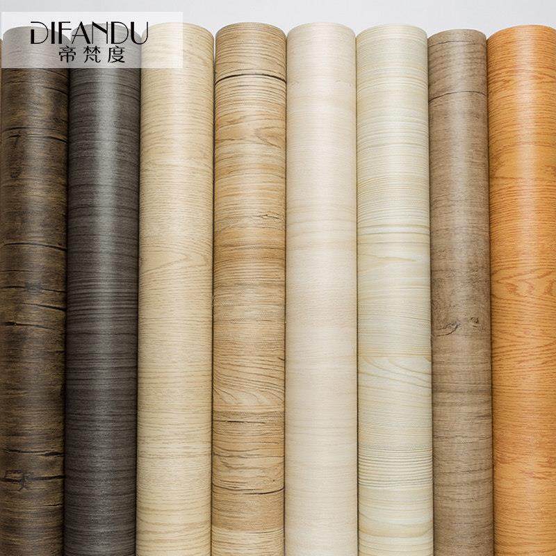 高端加厚木纹贴纸仿木防水轻奢墙纸自粘家具翻新衣橱柜子桌面门贴,家居饰品,软装墙贴,淘宝优惠券,粉丝福利购,淘宝优惠卷