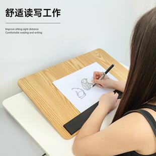 写字板倾斜画板美术生专用多功能可调节儿童垫板桌面台式素描平板
