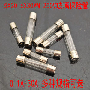 5X206X30MM玻璃保险管丝250V