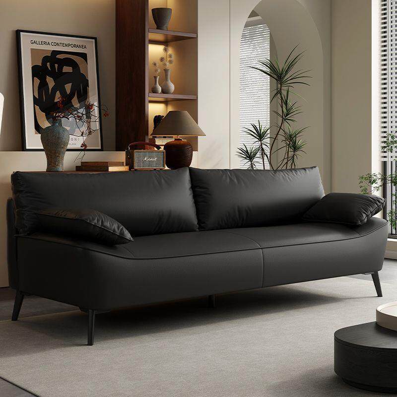 简约现代小户型科技布艺客厅沙发双三人位办公寓出租房猫抓皮沙发