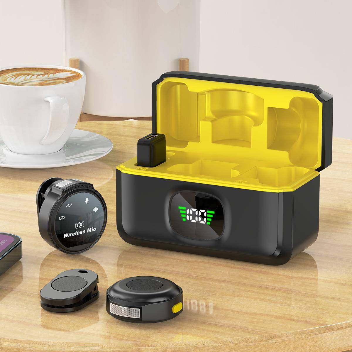 新品无线领夹麦克风J6磁吸双麦直播混响迷你降噪领夹麦话筒,农用物资,其他肥料,淘宝优惠券,粉丝福利购,淘宝优惠卷