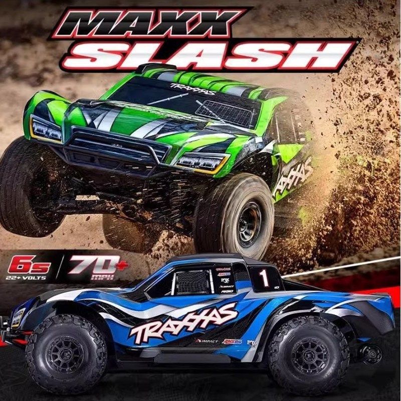 TRAXXAS  MAXX SLASH 1/8P 新款四驱死老鼠短卡