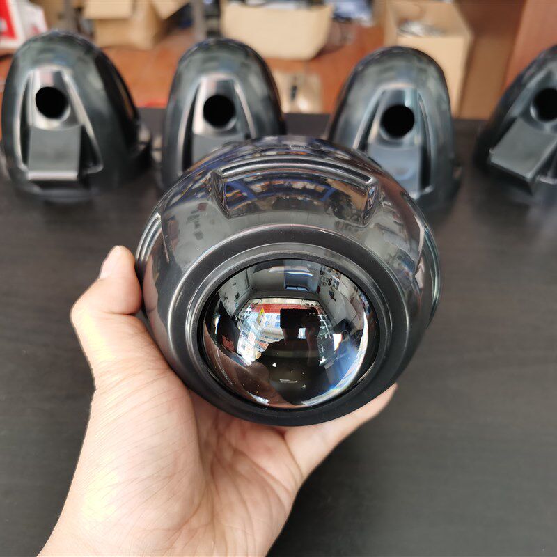 海5透镜外置灯壳灯罩摩托车射灯汽车改装远近U光一体切线铺路