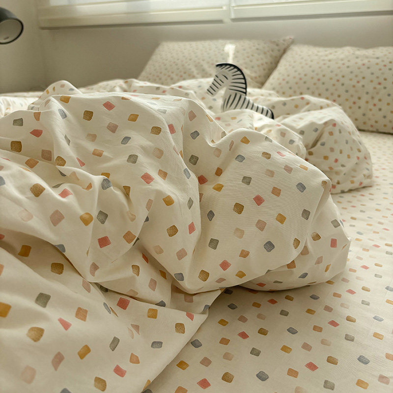 方糖纯棉被套单件全棉被罩儿童180x220单独被单150x200单人1.5m床,床上用品,被套,淘宝优惠券,粉丝福利购,淘宝优惠卷