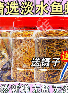 小虾米钩虾淡水无添加盐虾干高钙龟粮食乌龟小虫干饲料小龟粮鱼干
