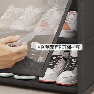鞋 柜收纳 架多层家用门口结实耐用防尘透明鞋 子置物架宿舍简易鞋