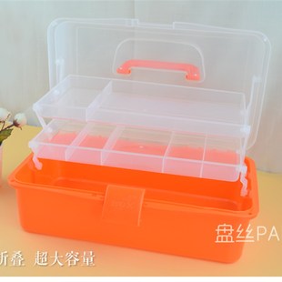 针线包缝补工具针线包手缝线手提折 家用特大收纳盒针线盒套装