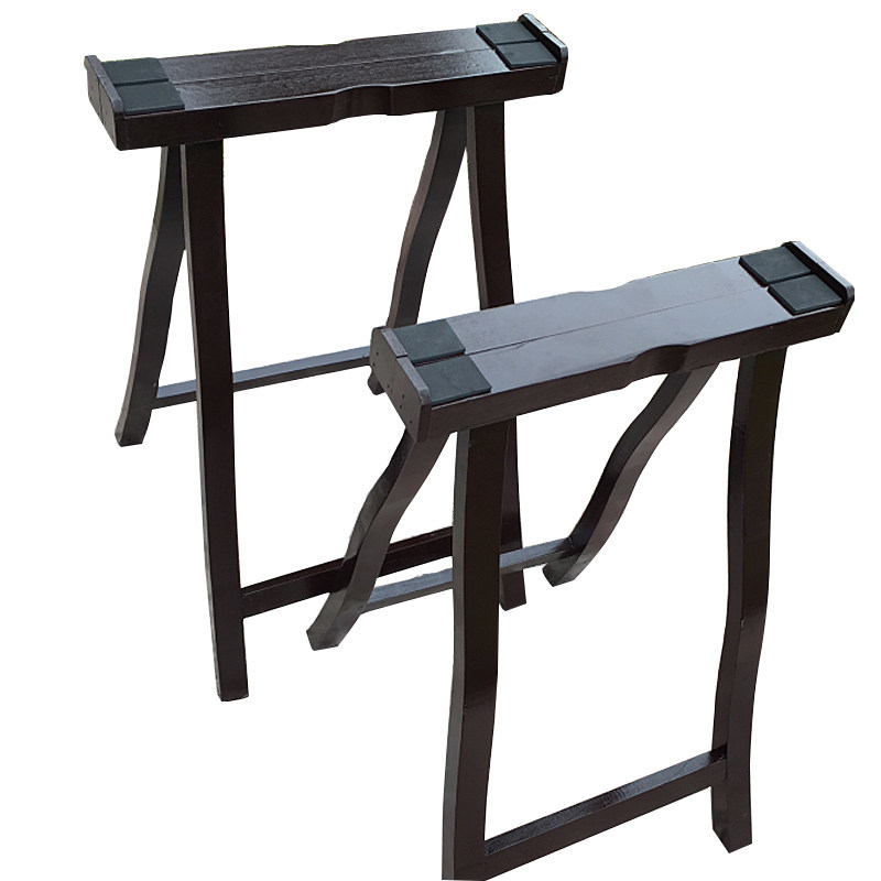 古筝支架实木架子琴架敦煌通用家用便携式a脚架A型筝架小古争腿架