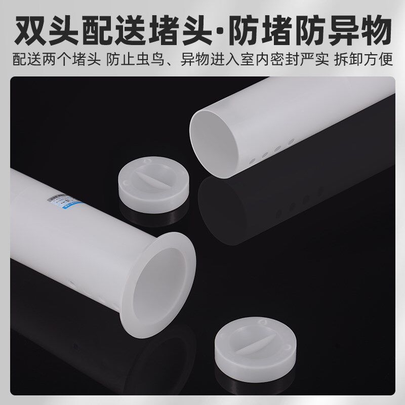 空调预埋管PVC63过墙管道孔洞穿墙套管出墙暗管装饰管槽暗埋管