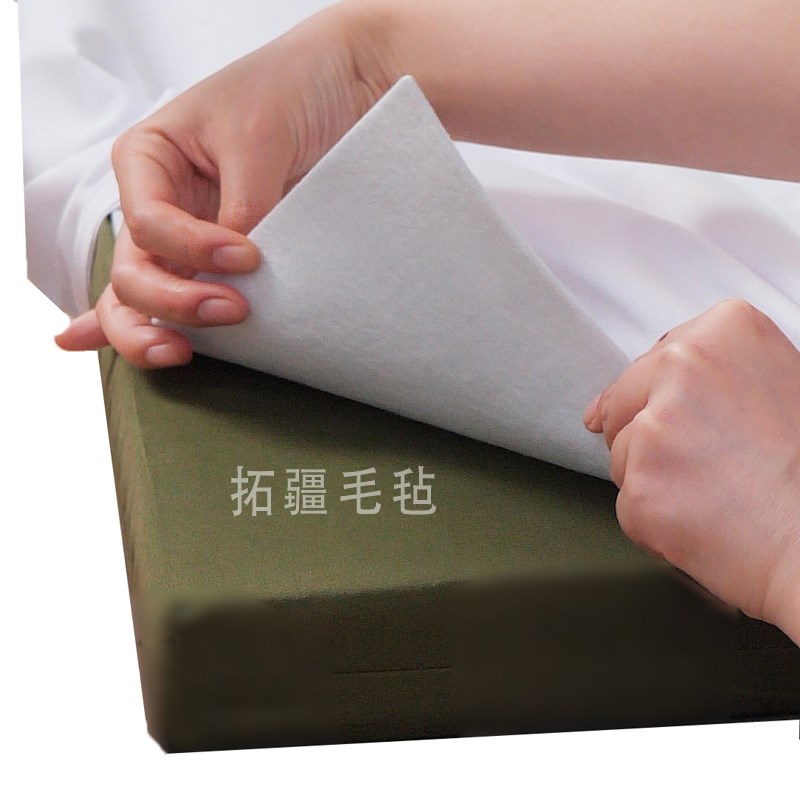制式内务羊毛毡床垫褥子撑平铺床单神器帆布固定器军训硬白色定制