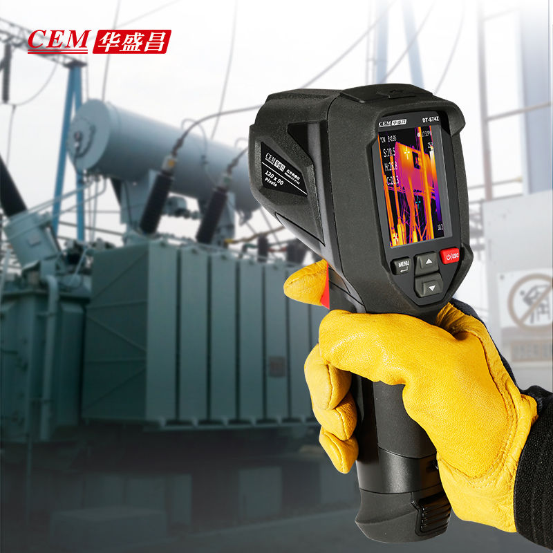 CEM华盛昌红外线热成像相测温仪热像仪高工业维修管道测漏水