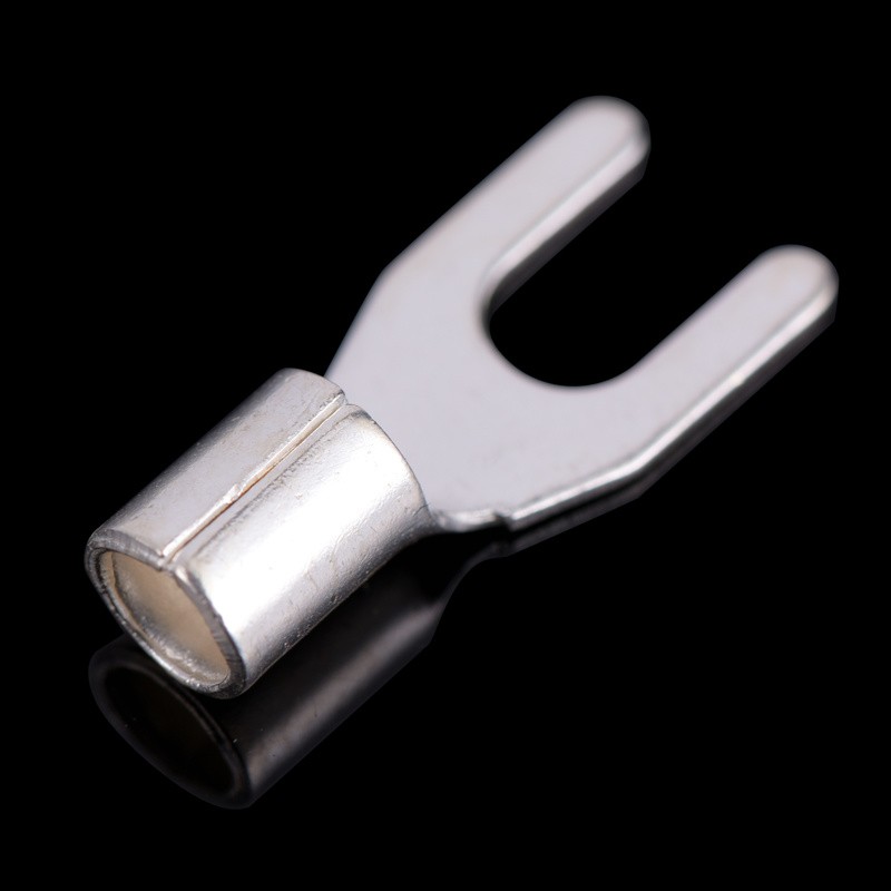 品质保证】UT叉形冷压接线端子UT- 叉形裸端子 黄铜  只